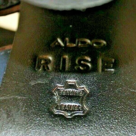 Aldo Rise Heels Ostwald Helgason Blue Suede Shoes Sz US 6 EU 37 UK 4 - Picture 9 of 10